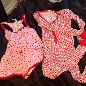 Heart Patterned pj’s